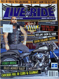 Live to Ride # 127 magazine back issue