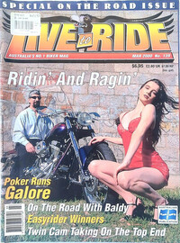 Live to Ride # 139 magazine back issue