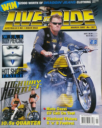 Live to Ride # 163, March 2002 magazine back issue