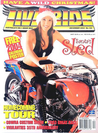 Live to Ride # 184, December 2003 magazine back issue