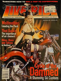 Live to Ride # 217, September 2006 Magazine Back Copies Magizines Mags