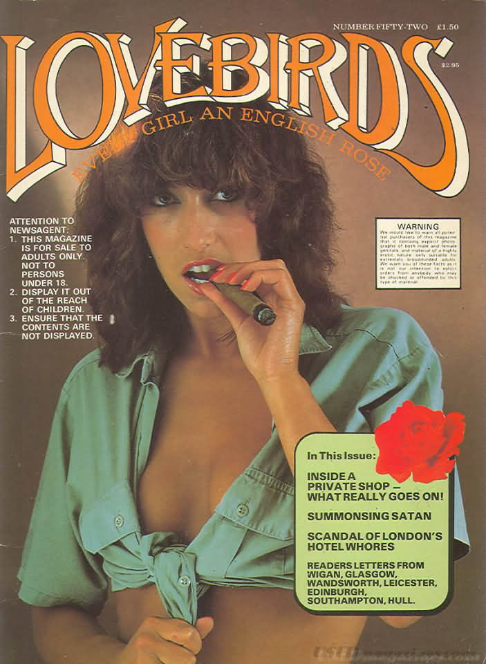 Lovebirds # 52 magazine back issue Lovebirds magizine back copy 
