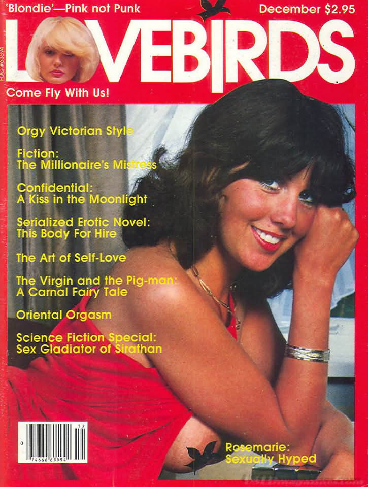 Lovebirds UK December 1980 magazine back issue Lovebirds UK magizine back copy 