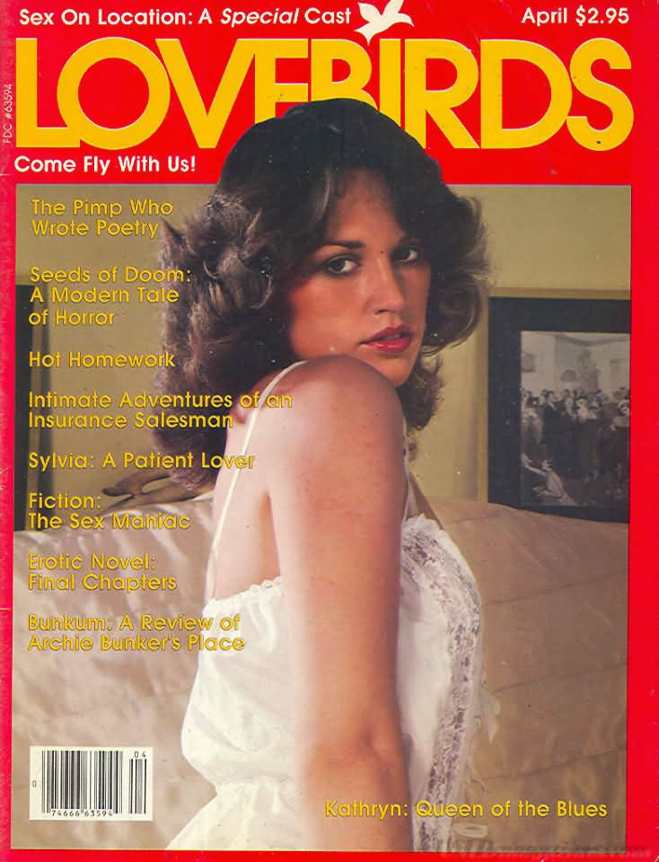 Lovebirds UK April 1981 magazine back issue Lovebirds UK magizine back copy 