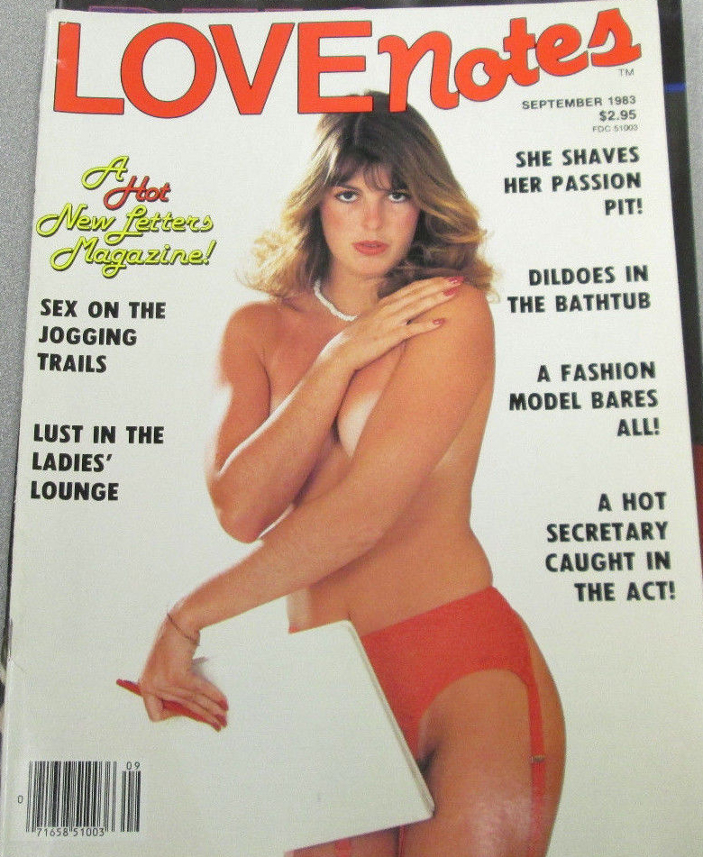 Love Notes September 1983 magazine back issue Love Notes magizine back copy 
