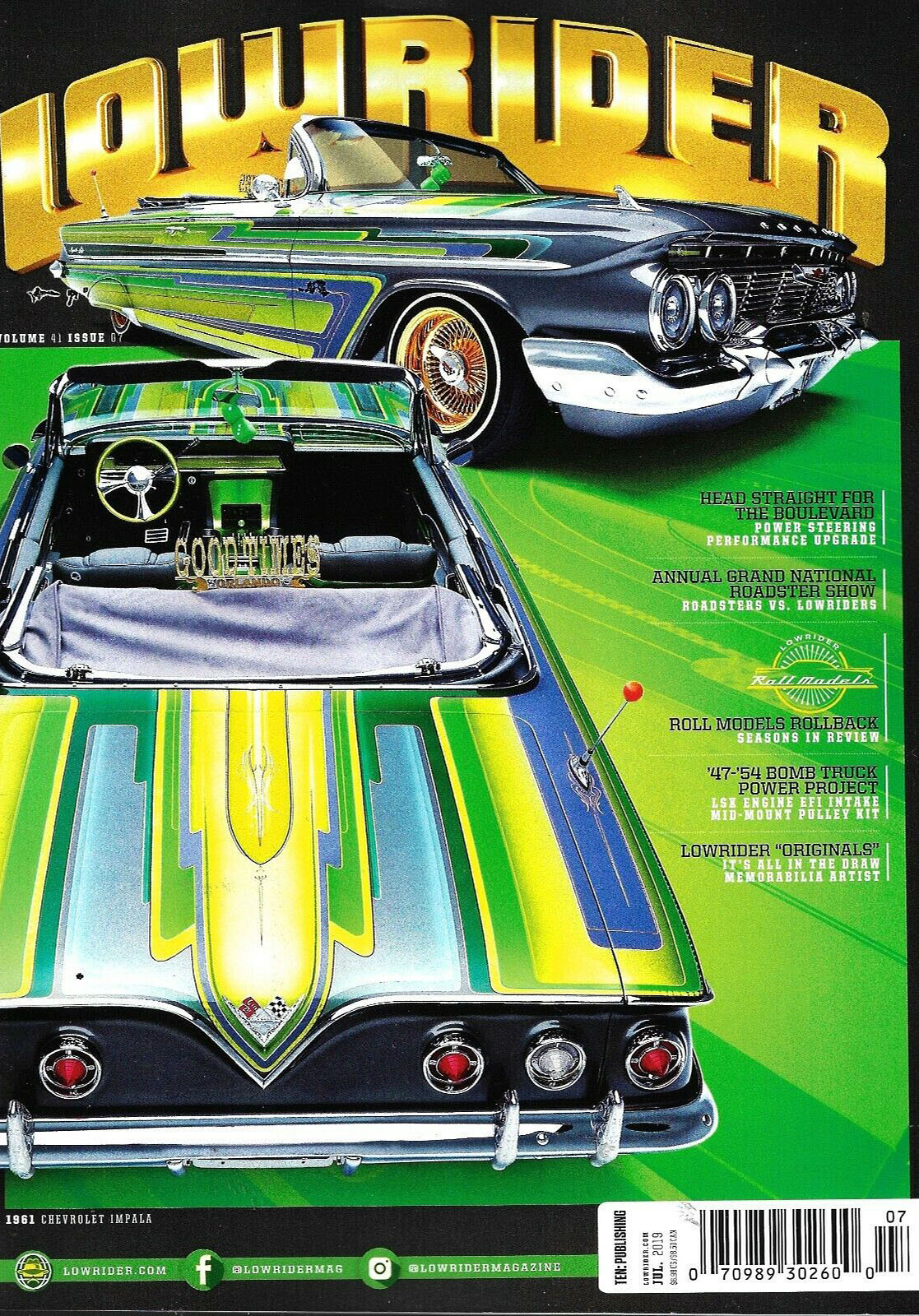 Lowrider July 2019 Magazine, Lowrider Jul 2019