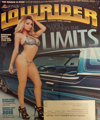 Lowrider August 2015 Magazine Back Copies Magizines Mags