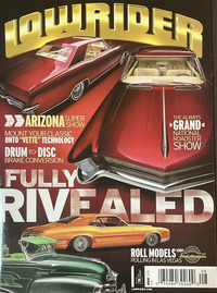 Lowrider August 2016 magazine back issue cover image
