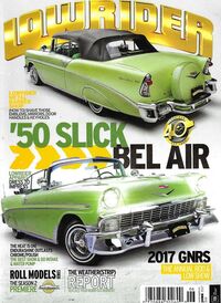 Lowrider June 2017 magazine back issue cover image