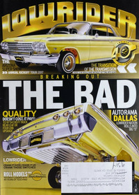 Lowrider August 2017 Magazine Back Copies Magizines Mags