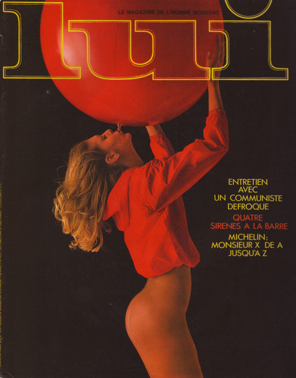 Lui # 140, Septembre 1975 magazine back issue Lui magizine back copy lui magazine back issues revue francais 1975 femmes nue sexy photos xxx hot filles dirty french mag