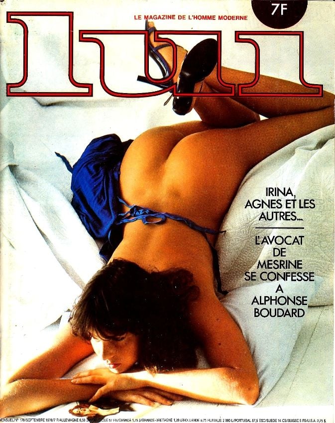 Lui September 1978 magazine back issue Lui magizine back copy 