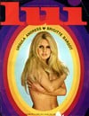 Brigitte Bardot magazine cover appearance Lui # 52, April 1967