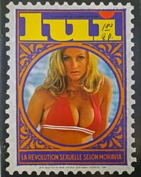 Lui July 1970 magazine back issue cover image