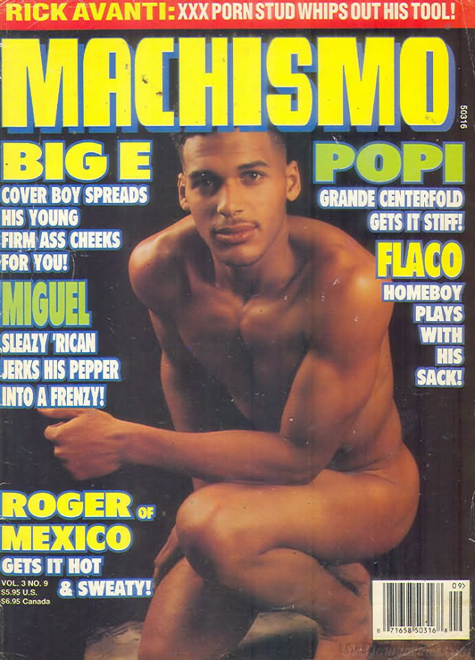 Machismo Vol. 3 # 9 - August 1995 magazine back issue Machismo magizine back copy 