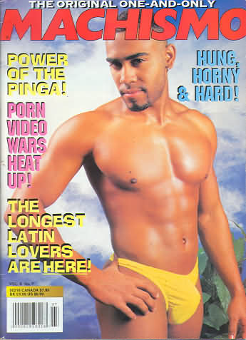 Machismo June 1998 magazine back issue Machismo magizine back copy 