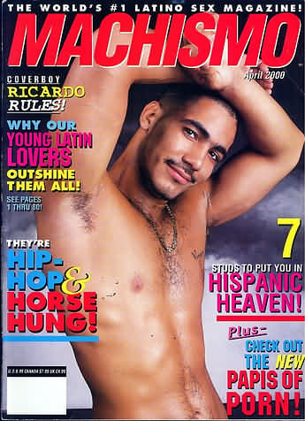 Machismo April 2000 magazine back issue Machismo magizine back copy 