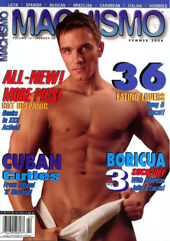 Machismo Summer 2004 magazine back issue Machismo magizine back copy 