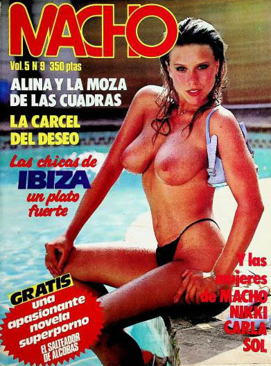 Macho (Spain) Vol. 5 # 9 magazine back issue Macho (Spain) magizine back copy 