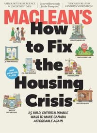 Maclean's April 2025 magazine back issue