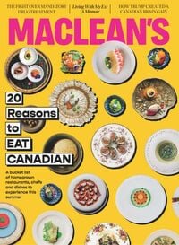 Maclean's June 2025 magazine back issue
