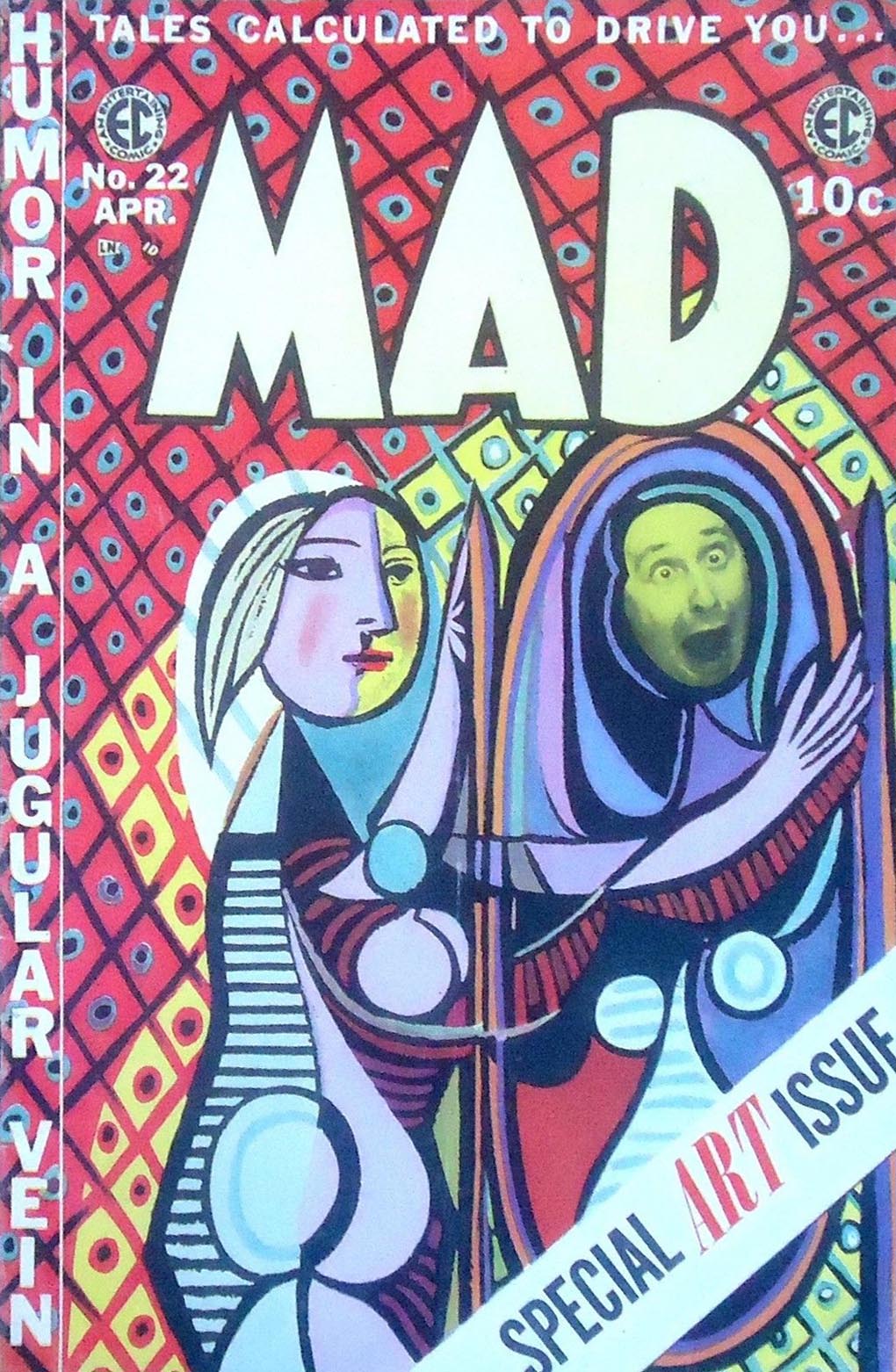 Mad # 22 magazine back issue Mad magizine back copy 