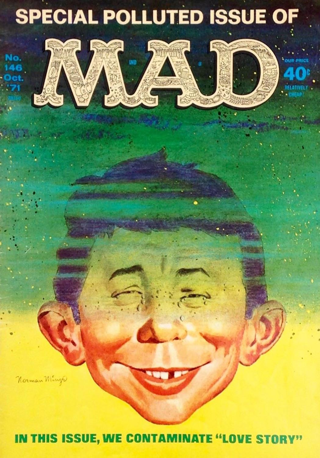 Mad # 146 magazine back issue Mad magizine back copy 