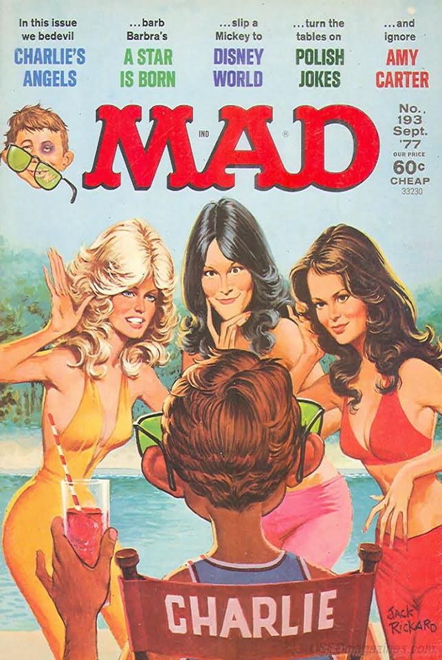 Mad # 193 magazine back issue Mad magizine back copy 