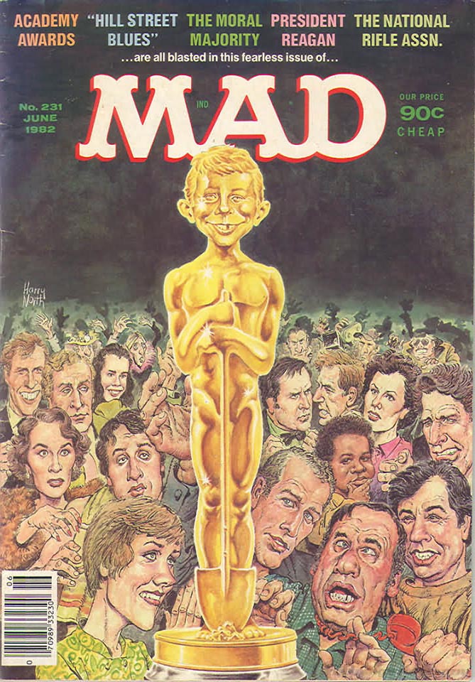 Mad # 231 magazine back issue Mad magizine back copy 