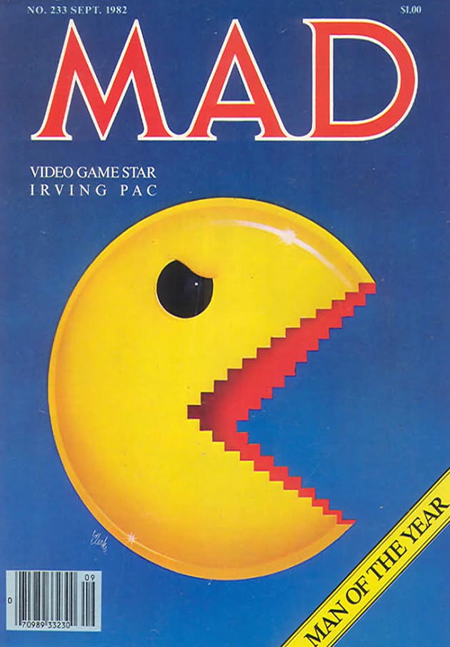 Mad # 233 magazine back issue Mad magizine back copy 