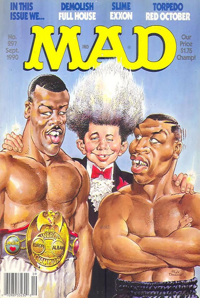Mad # 297 magazine back issue Mad magizine back copy 