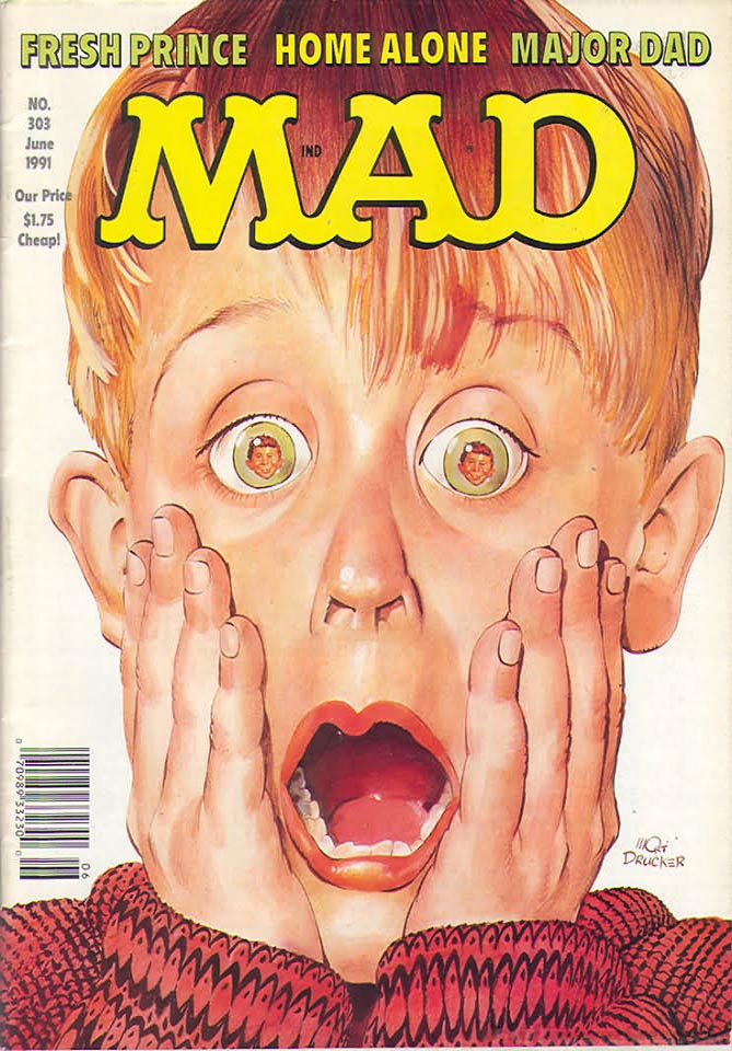 Mad # 303 magazine back issue Mad magizine back copy 