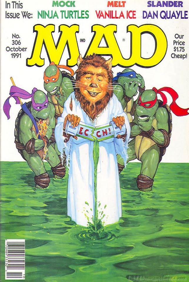 Mad # 306 magazine back issue Mad magizine back copy 