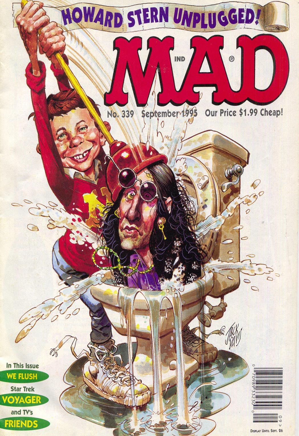 Mad # 339 magazine back issue Mad magizine back copy 