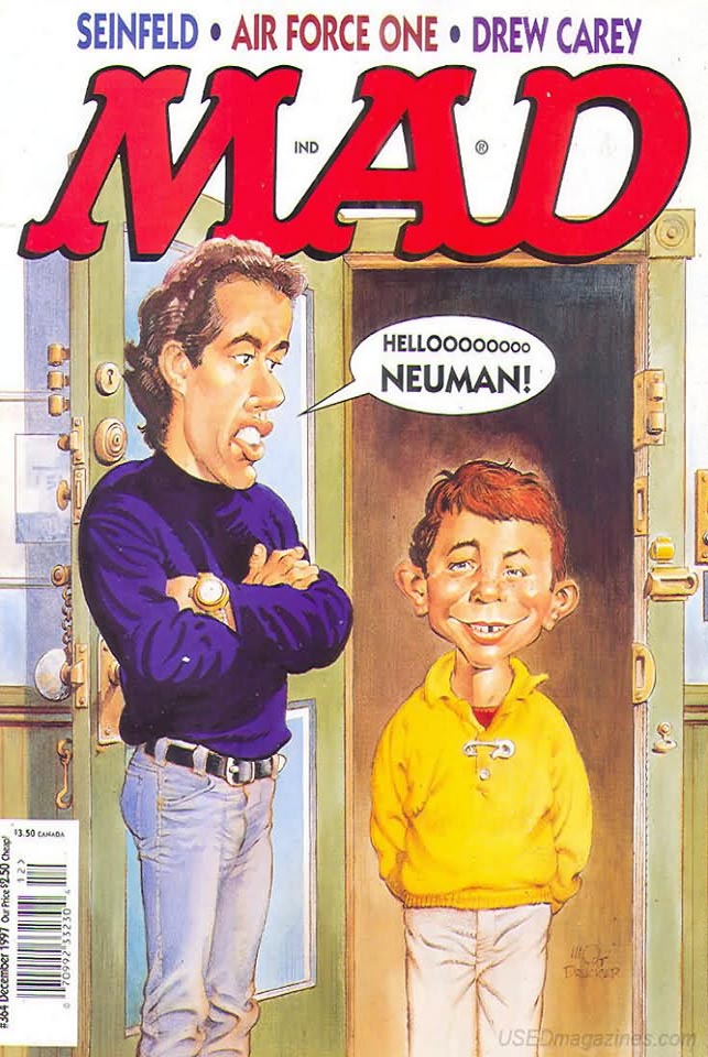 Mad # 364 magazine back issue Mad magizine back copy 