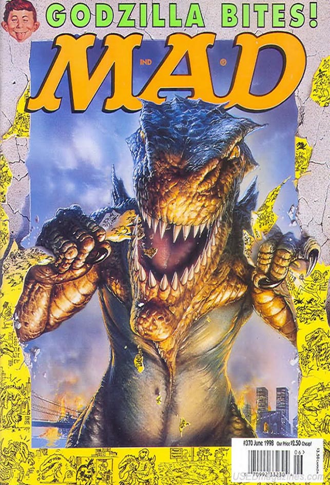 Mad # 370 magazine back issue Mad magizine back copy 