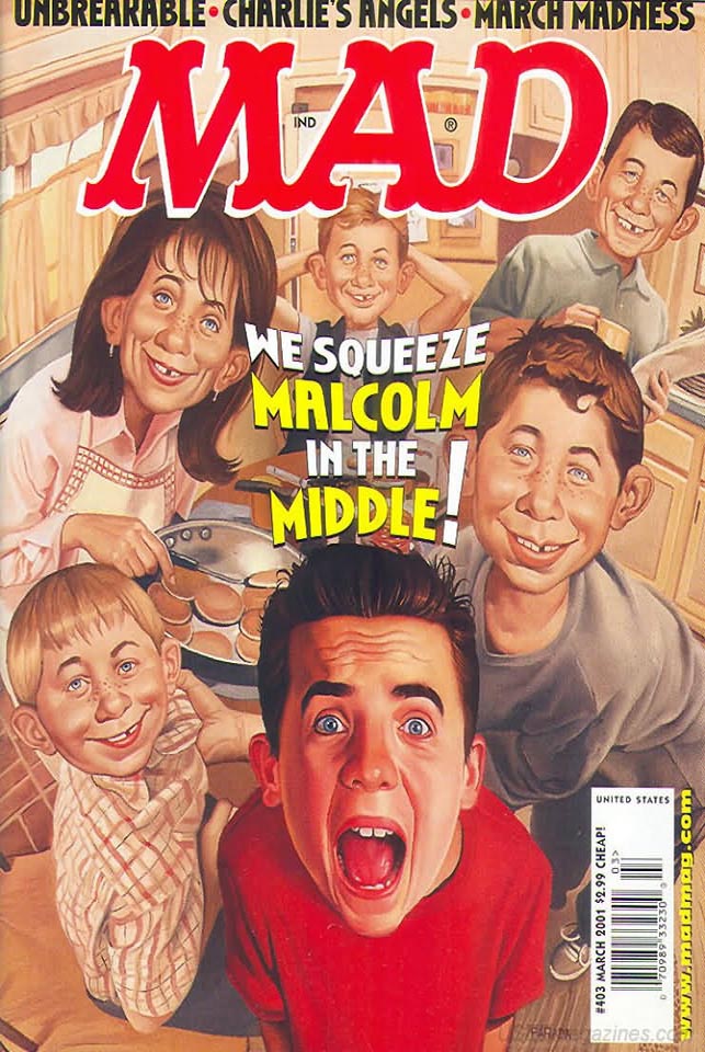 Mad # 403 magazine back issue Mad magizine back copy 