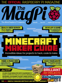 MagPi # 58, June 2017 magazine back issue cover image