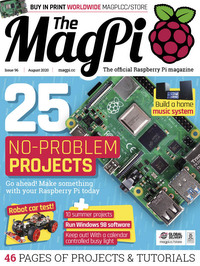 MagPi # 96, August 2020 Magazine Back Copies Magizines Mags