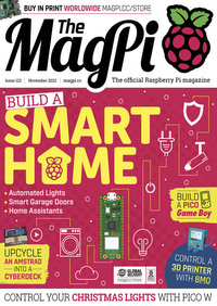 MagPi # 123, November 2022 Magazine Back Copies Magizines Mags