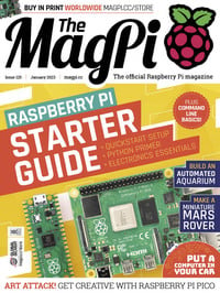 MagPi # 125, January 2023 magazine back issue