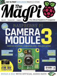 MagPi # 126, February 2023 magazine back issue