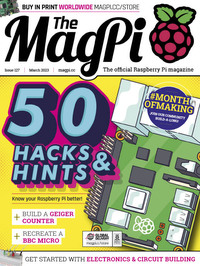 MagPi March 2023 magazine back issue