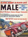 Male January 1968 magazine back issue cover image