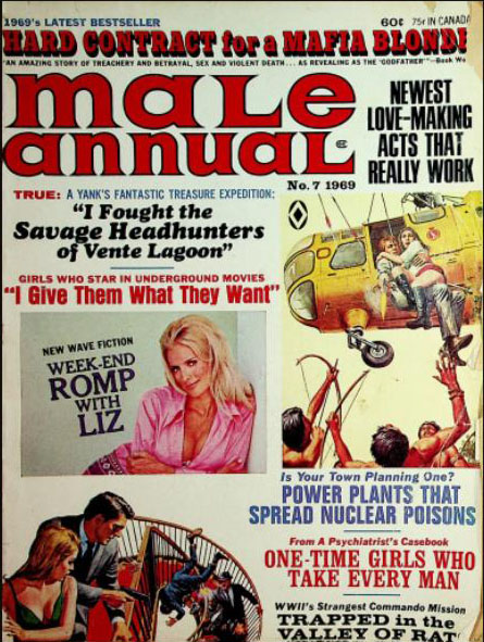 Male Annual # 7 magazine back issue Male Annual magizine back copy 