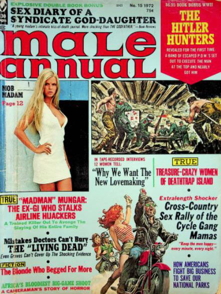 Male Annual # 15 magazine back issue Male Annual magizine back copy 