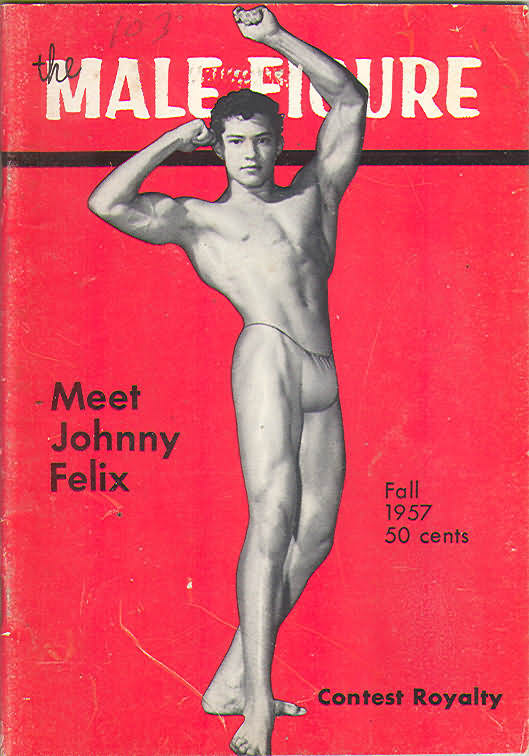 Male Figure Fall 1957 magazine back issue Male Figure magizine back copy 
