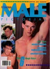 Male Pictorial August 1990 magazine back issue cover image