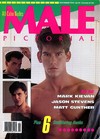 Male Pictorial November 1990 magazine back issue cover image