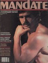 Mandate September 1979 magazine back issue Mandate magizine back copy Mandate September 1979 Gay Adult Magazine Back Issue Published by the Mavety Publishing Group in the USA since 1975. On Interviews: Omar Sharif.